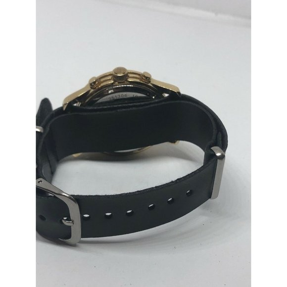 Michael Kors MK5055 Women\'s Black Leather Analog G main image 5